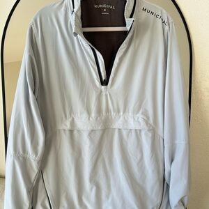 Men's Light Gray Windbreaker